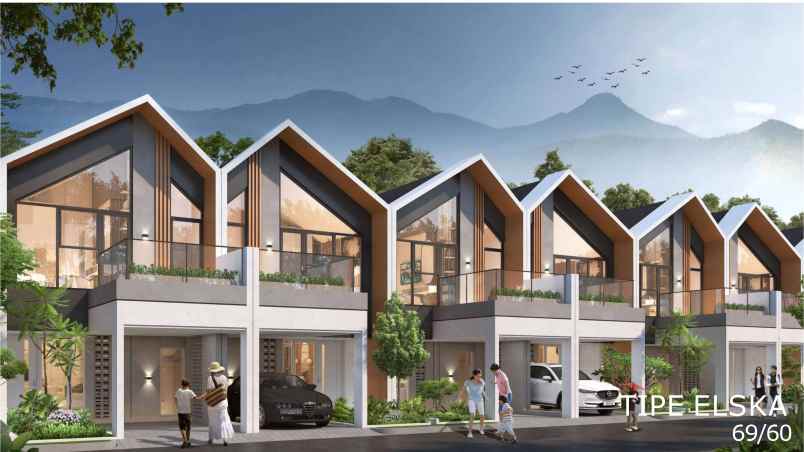 rumah 5 lantai modern di kila hills harga terjangkau