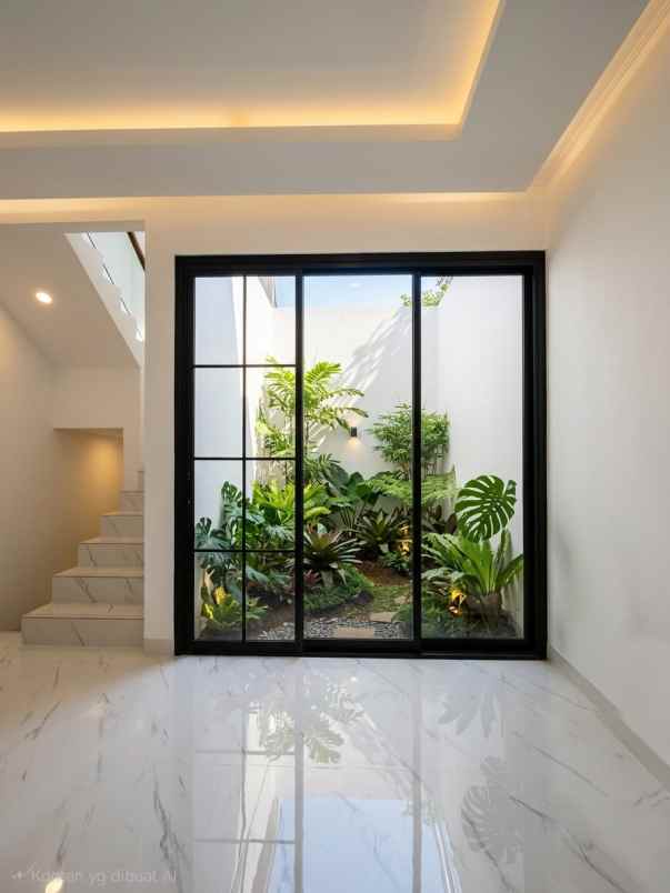 rumah baru dalam komplek di pondok bambu jaktim
