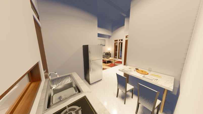 rumah baru siap huni bisa kpr dekat rs hermina