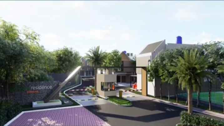 rumah bata merah 2 lantai di jagakarsa jaksel