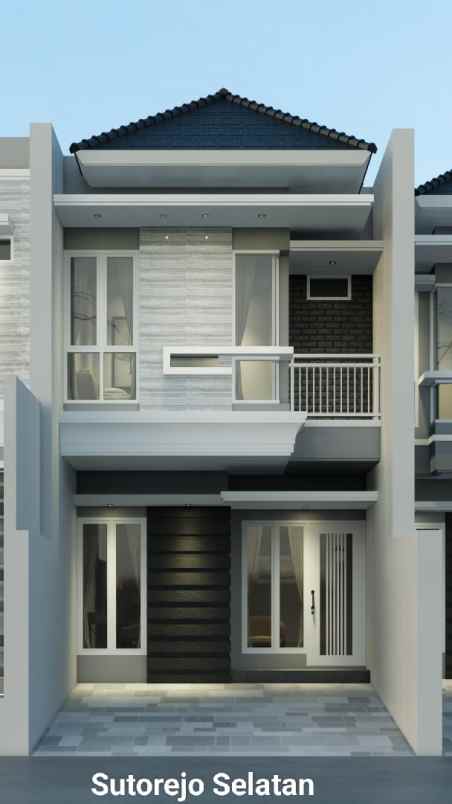 rumah hook gress di sutorejo selatan