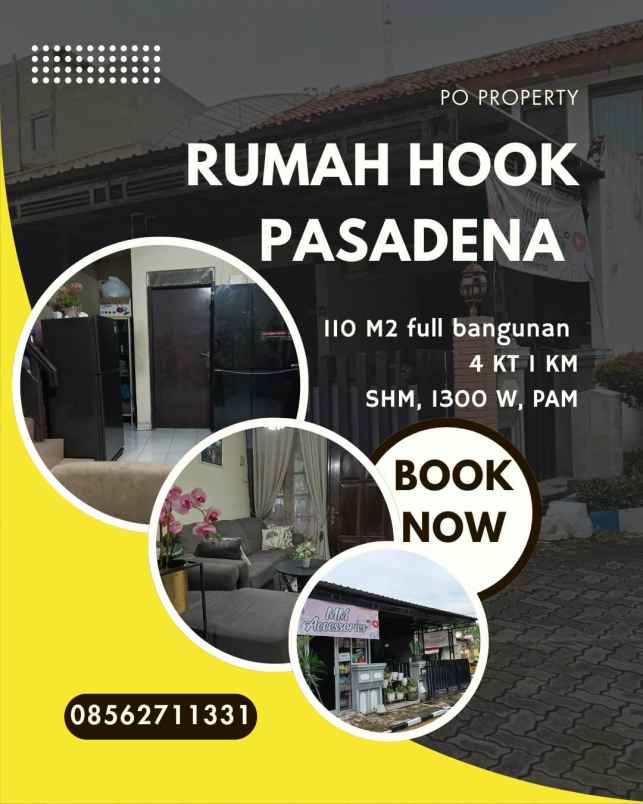 rumah hook siap huni pasadena semarang barat