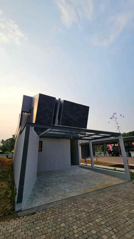 Rumah Modern Depok Pinggir Jalan Dekat Ke Tol Desari