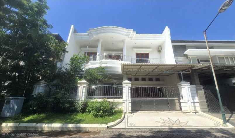 rumah pakuwon city 2 lantai strategis bagus