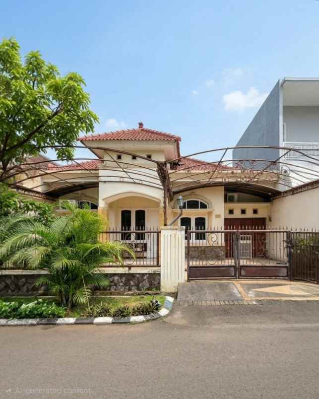 rumah strategis pondok chandra indah shm