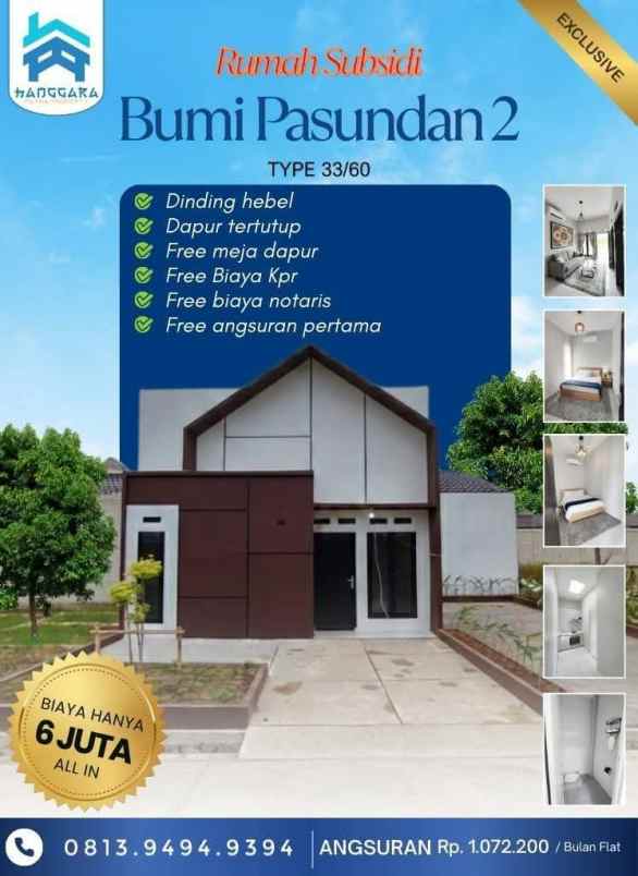 rumah subsidi bumi pasundan 2 karawang barat