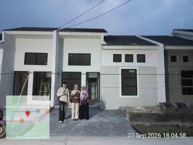 rumah subsidi siap huni di tangerang