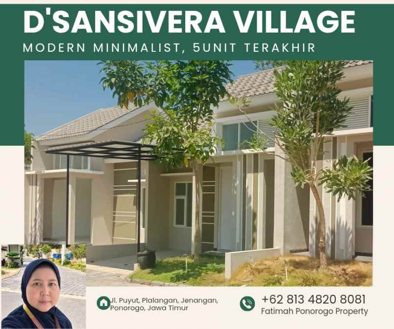 rumah syariah minimalis modern ponorogo