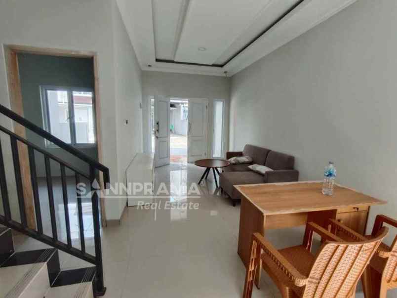 rumah townhouse 2lt tanpa dp di pondok rajeg fry