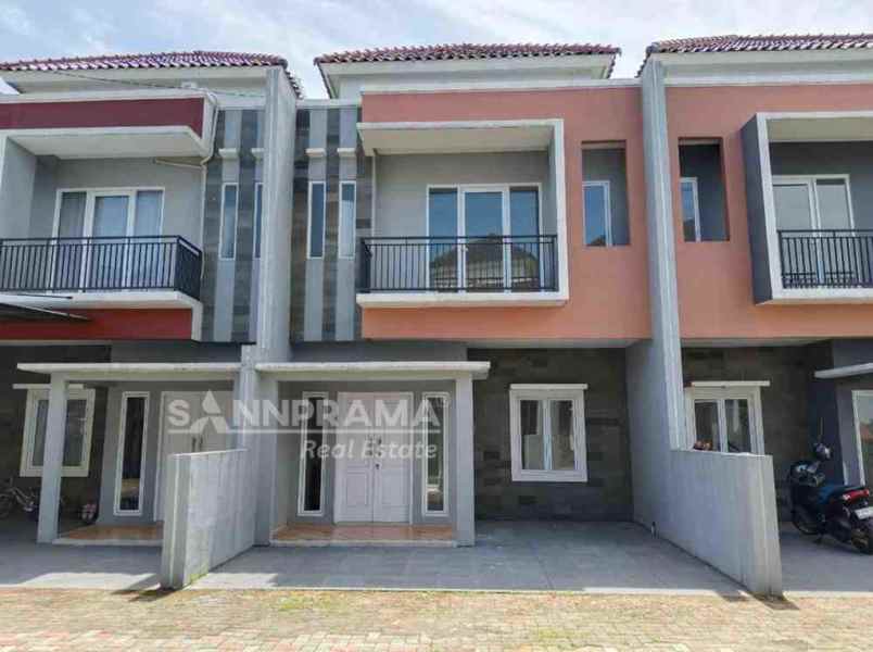 rumah townhouse 2lt tanpa dp di pondok rajeg fry