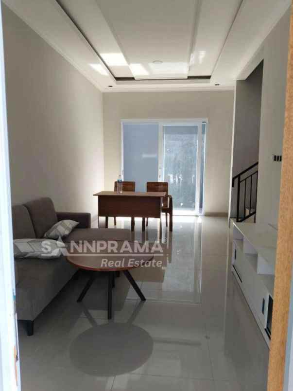 rumah townhouse 2lt tanpa dp di pondok rajeg fry