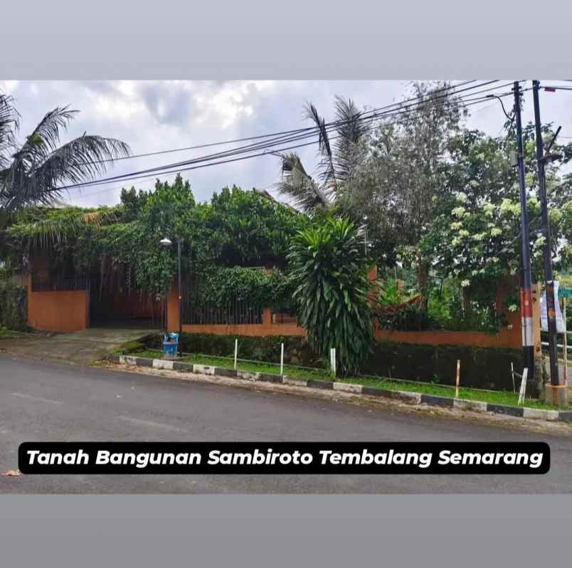 tanah bangunan sambiroto tembalang semarang
