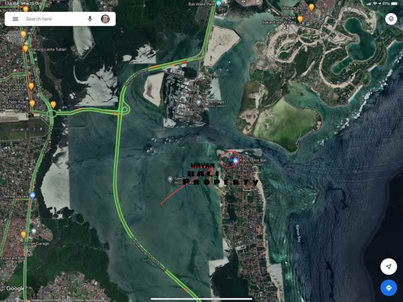 tanah jl segara kulon