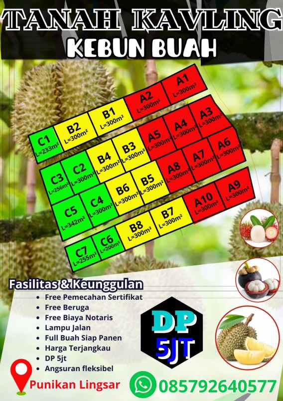 tanah kavling murah punikan lingsar lombok barat