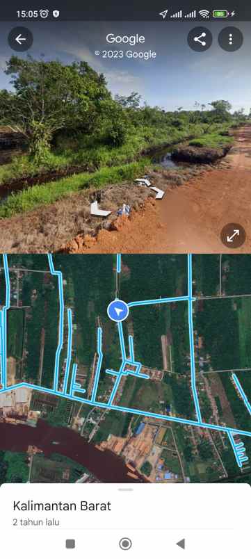 tanah kosong lokasi desa kapur jln madusari gg klp dua