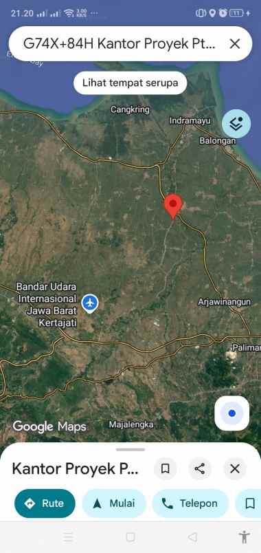tanah matang cocok untuk gudang pabrik