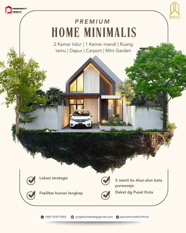 artika 2 regency for sale hunian modern tengah kota