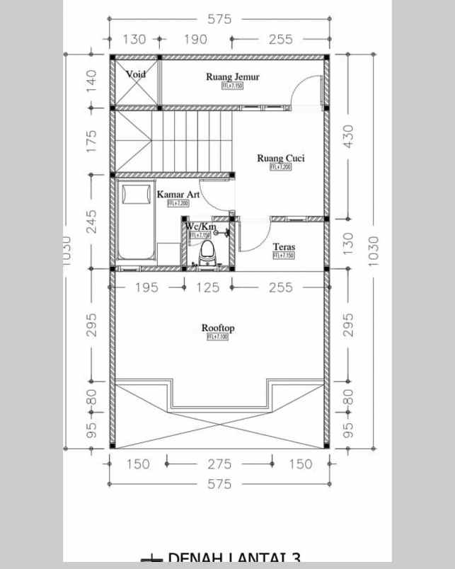 cluster dalam komplek besar at tanah baru beji depok