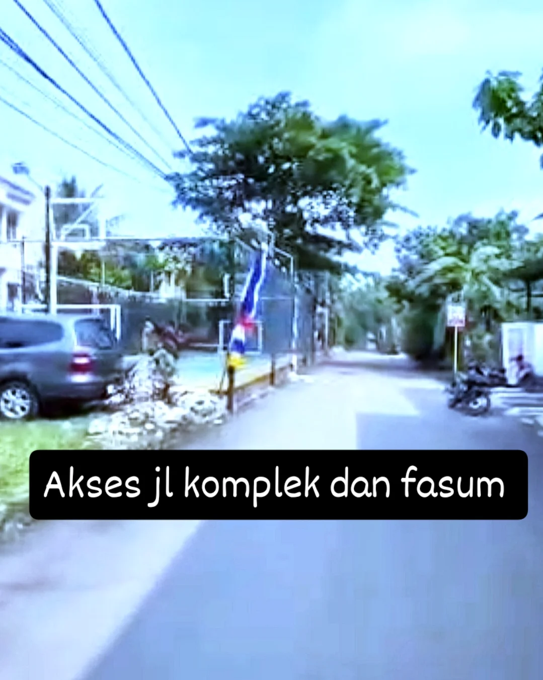 cluster dalam komplek besar at tanah baru beji depok