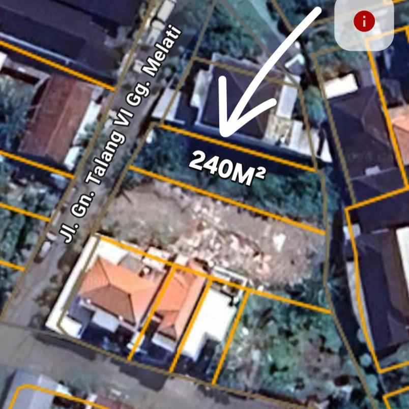 dijual 2 4 are jl gunung talang padangsambian denpasar