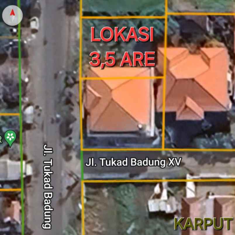dijual 3 5 are jl raya tukad badung renon denpasar