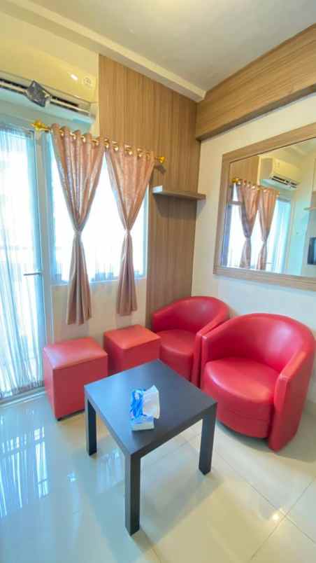 dijual apartment green pramuka city 2br murah