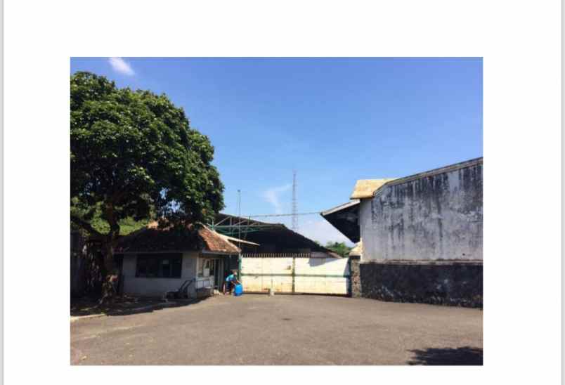 dijual eks pabrik lokasi strategis