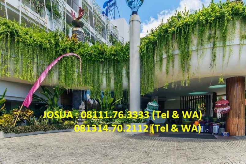dijual hotel hotel bali kuta selatan
