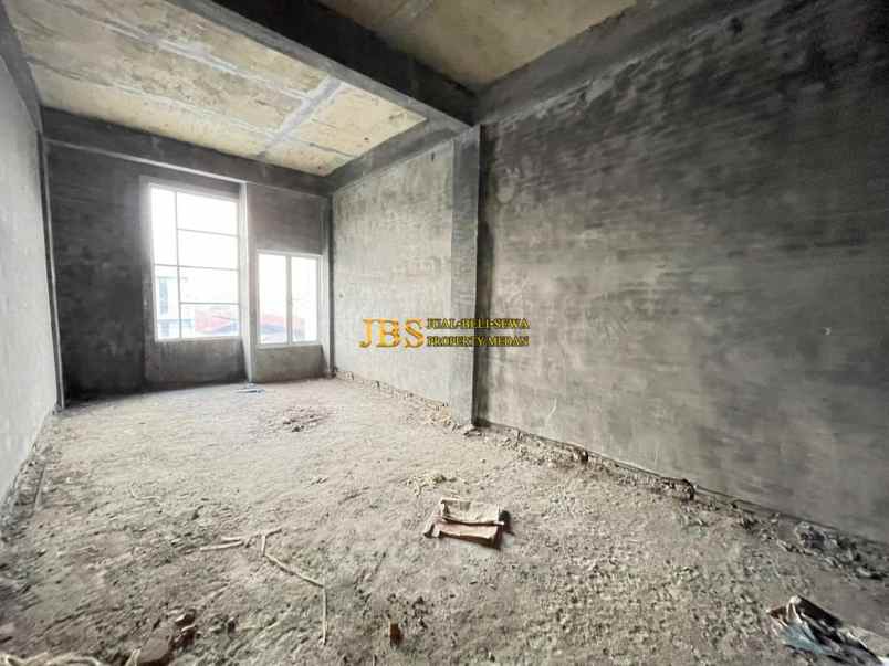 dijual ruko di jalan menteng raya medan kondisi kosong