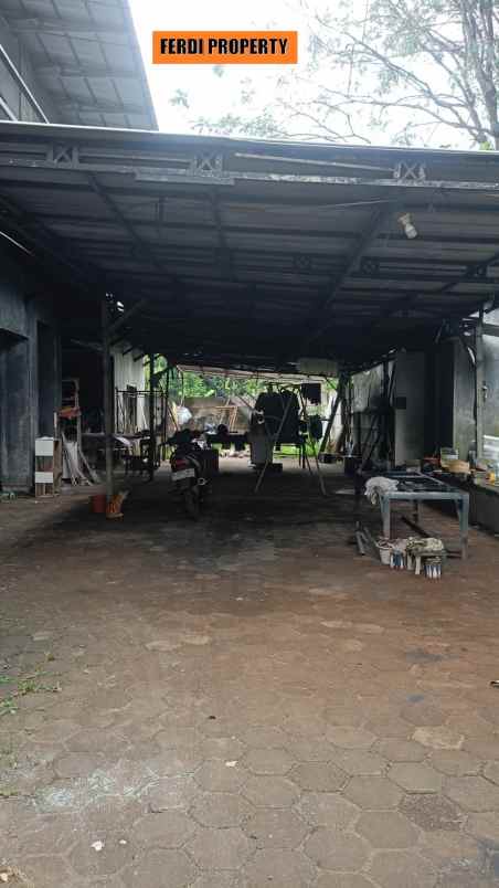 dijual ruko gudang kantor belakang perum the address