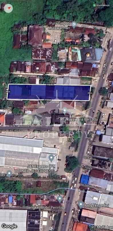 dijual ruko gudang kantor jalan adi sucipto