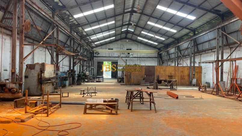 dijual ruko gudang kantor jalan medan binjai km 11 5
