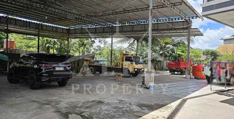 dijual ruko gudang kantor jalan sungai selamat