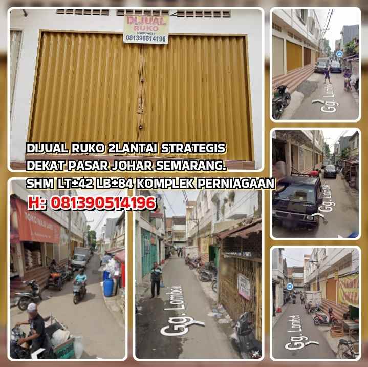 dijual ruko gudang kantor kauman semarang tengah