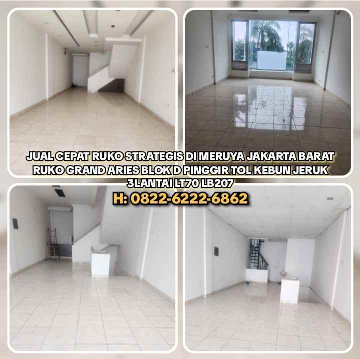 dijual ruko gudang kantor kebon jeruk jakarta barat