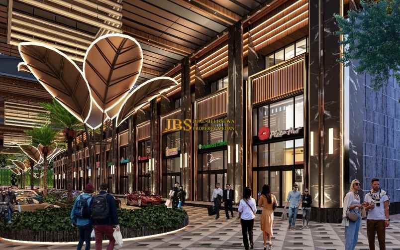 dijual ruko gudang kantor multatuli city walk