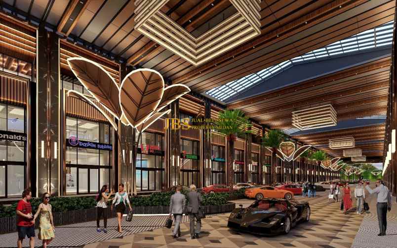 dijual ruko gudang kantor multatuli city walk