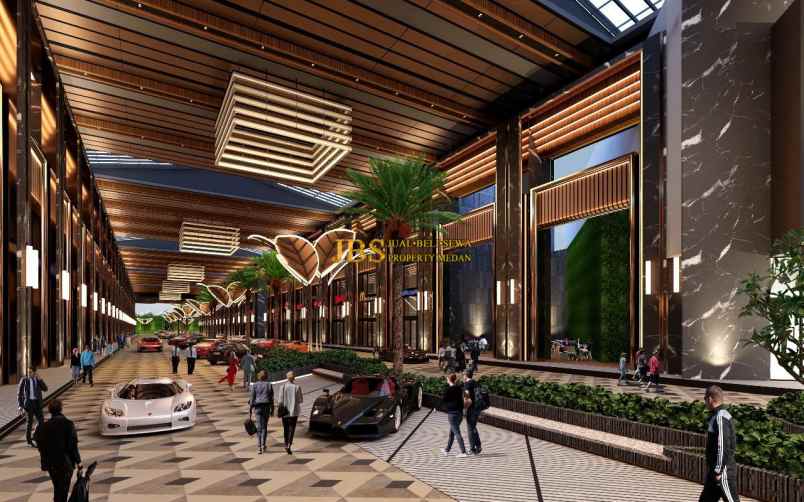 dijual ruko gudang kantor multatuli city walk