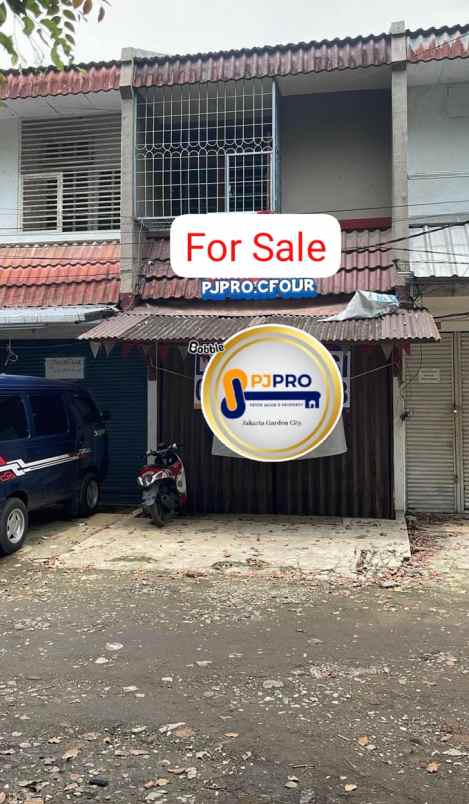 dijual ruko gudang kantor pulogebang permai