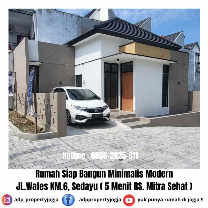 dijual rumah argomulyo sedayu bantul