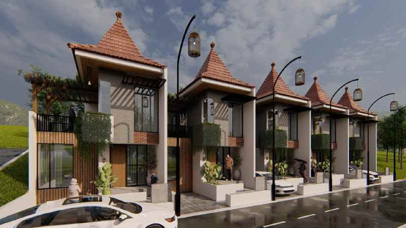 dijual rumah asri 2 5 lantai di cicalengka