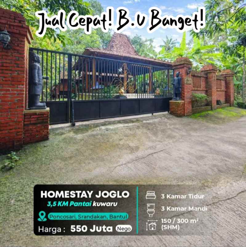 dijual rumah bantul