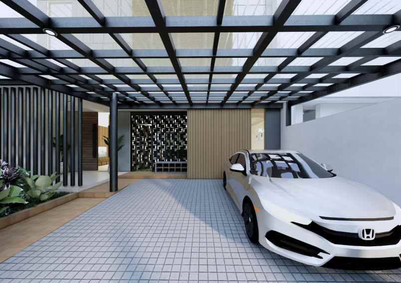 dijual rumah baru araya malang kolam renang pribadi