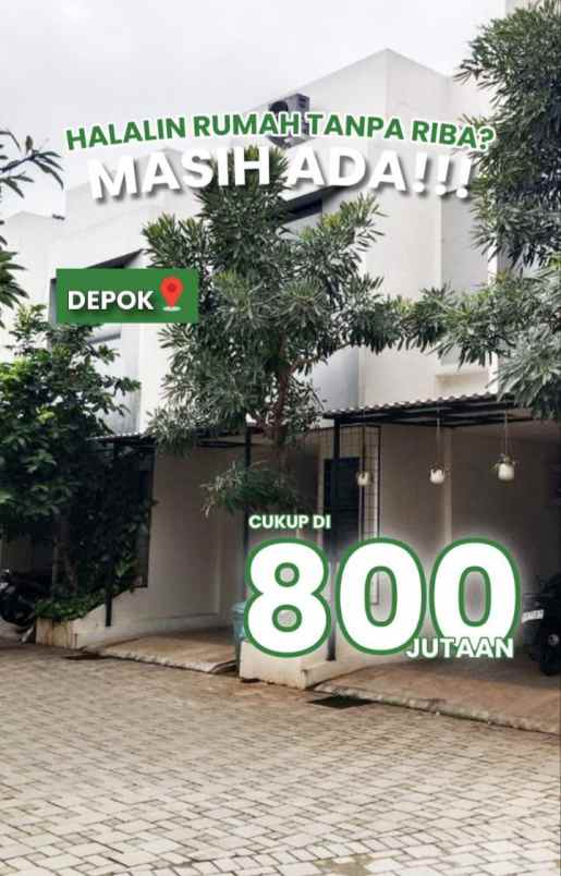 dijual rumah cinangka sawangan depok