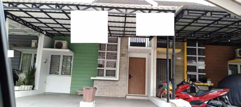 dijual rumah cluster aquatic garden