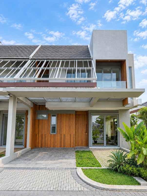 dijual rumah cluster asera nishi