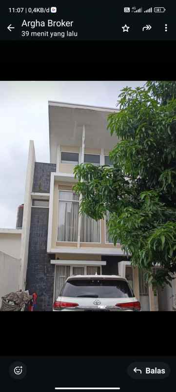 dijual rumah cluster di bukit wahid semarang