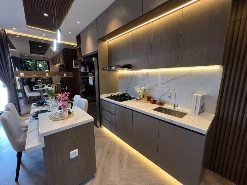 dijual rumah cluster nismara hi harapan