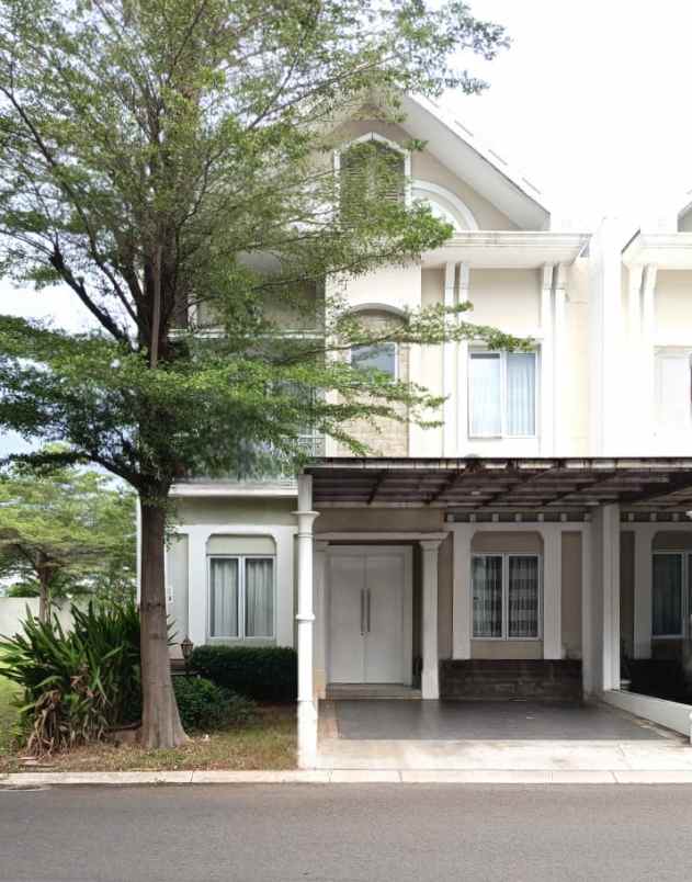 dijual rumah cluster thames jgc jakarta