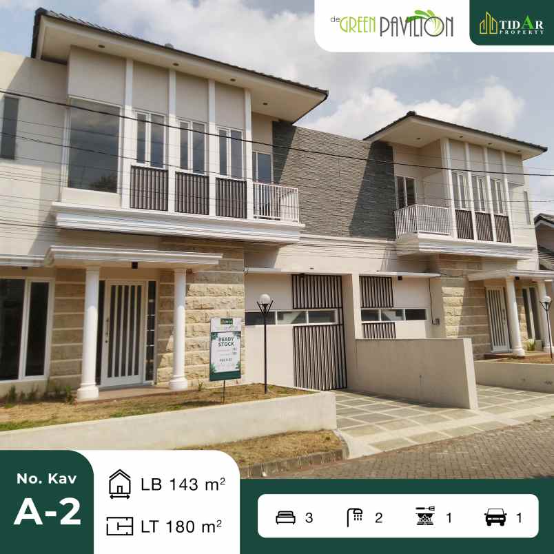 dijual rumah de green pavilion